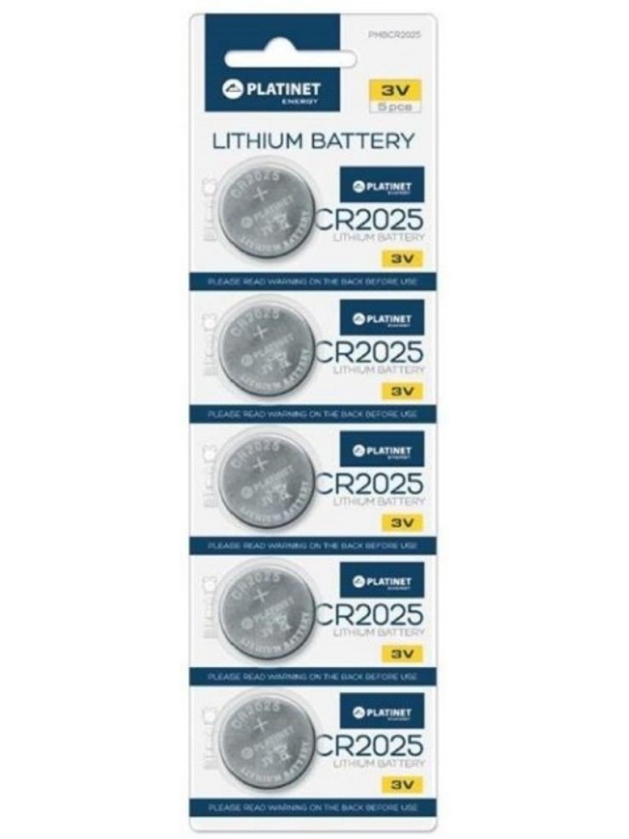 Batéria líthiová CR 2025, 3V, blister 5ks PLATINET