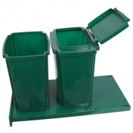 Kôš na separ. odpad 2x15l UH Kôš na separ. odpad 2x15l UH